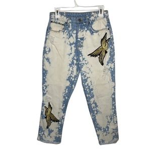 CARMAR JULIET TIE DIE JEANS